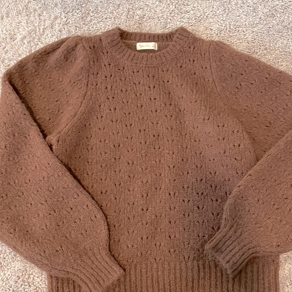 Rylee and Cru Balloon sweater